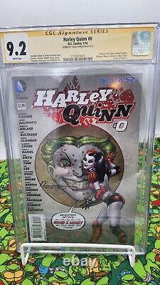 Harley Quinn #0 Nouvelle Série 52 Signature Cgc Chad Hardin DC Comics