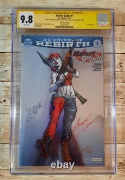Harley Quinn #1 Octobre 2016 Cgc 9.8 Nm/mint Série Signée
