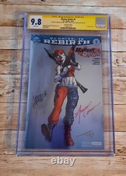 Harley Quinn #1 Octobre 2016 Cgc 9.8 Nm/mint Série Signée
