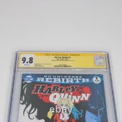 Harley Quinn #1 Série Signature CGC 9.8 Chad Hardin 2016 LIVRAISON GRATUITE