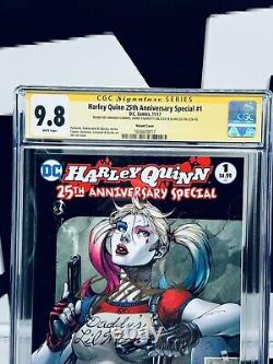 Harley Quinn 25ème Anniversaire Spécial #1 (2017) CGC Signature Series 9.8 Variante