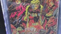 Harley Quinn 30e édition vierge CGC 9,8 SS ? 7x autographes Bruce Timm Dini Palmiotti Strong