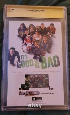 Harley Quinn Black Book n°5 signé par Neal Adams, noté CGC 9,8, Signature Series