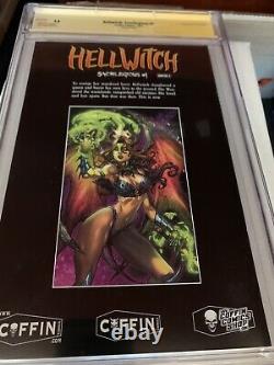 Hellwitch Sacrilegious #1 Ecstasy Livre X2 Cgc 9.8 Série Signature Coffin Comics
