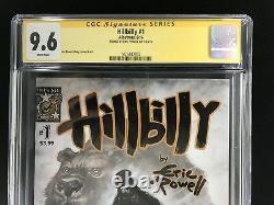Hillbilly #1 Première Impression Cgc 9.6 Série Signature Eric Powell Goon Albatross
