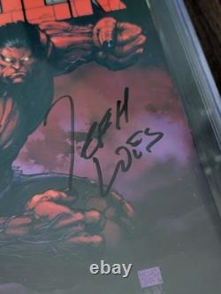 Hulk #1 CGC 9.8 Série de signatures Signé Jeph Loeb Variante Wizard World