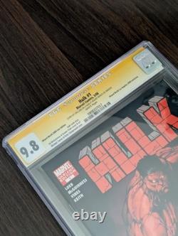 Hulk #1 CGC 9.8 Série de signatures Signé Jeph Loeb Variante Wizard World