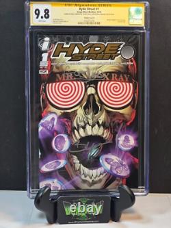 Hyde Street #1 Cgc Ss Signature 9.8 Signé Anderson, Johns, Leigh & Couverture Reis H