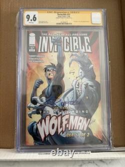 INVINCIBLE #57 SÉRIE SIGNATURE CGC 9.6 SIGNÉ PAR RYAN OTTLEY Offres Ouvertes