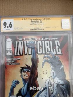 INVINCIBLE #57 SÉRIE SIGNATURE CGC 9.6 SIGNÉ PAR RYAN OTTLEY Offres Ouvertes