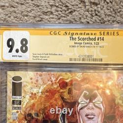 Image Comics The Scorched n° 14 CGC 9.8 Série Signature signé par David Mack