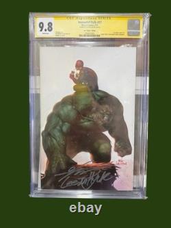 Immortal Hulk #17 CGC 9.8 SS Inhyuk Lee Variante Vierge Signée Marvel Comics