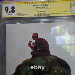Immortal Hulk #17 Édition vierge Inhyuk Lee Signée CGC 9.8 SS