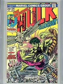 Incredible Hulk Vol 1 194 Cgc 9,8 Ss X3 Stan Lee Wein Romita Le Plus Élevé Du Recensement