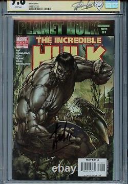 Incredible Hulk Vol 2 100 Cgc 9.8 Ss Gray Variante Stan Lee Turner Pak Planet