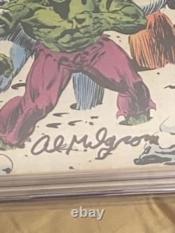 Incroyable Hulk n°272 CGC 6.0 Signature Series signé par Al Milgrom