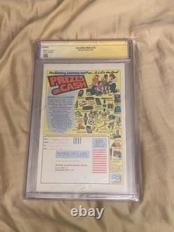 Incroyable Hulk n°272 CGC 6.0 Signature Series signé par Al Milgrom