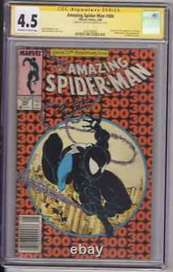 Incroyable Spider-man #300! Signature Cgc Série 4.5! Signé Par David Michelinie