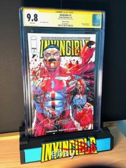 Invincible #1 CGC 9,8 SS Variant Whatnot signé par Ryan Ottley