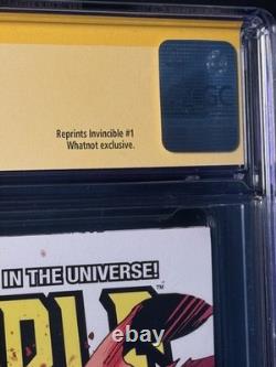 Invincible #1 CGC 9,8 Sig Series Ryan Ottley signé variante Whatnot