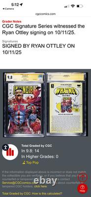 Invincible #1 CGC 9,8 Sig Series Ryan Ottley signé variante Whatnot