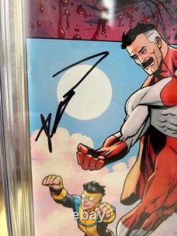 Invincible #12 Édition Jour de Convention CGC 9.8 SS Signé par Robert Kirkman