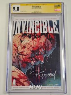 Invincible #120 CGC Signature Series 9,8 Ryan Ottley Bataille mortelle de Battle Beast