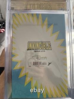 Invincible #19 Édition de Convention G Signée par Ryan Ottley Lui-même ! CGC 9.8 SS