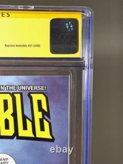 Invincible #61 CGC 9.8 SS Ryan Ottley Signature Édition Exclusive Conquête