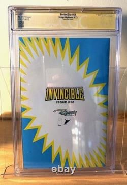 Invincible #61 CGC 9.8 SS Ryan Ottley Signé Édition Exclusive de Convention Conquête