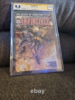 Invincible #98 CGC Signature Series 9.8 Signature de Ryan Ottley