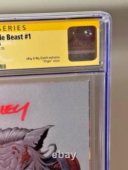 Invincible Univers Bataille Bête #1 CGC 9.9 Série Signature SS R Ottley