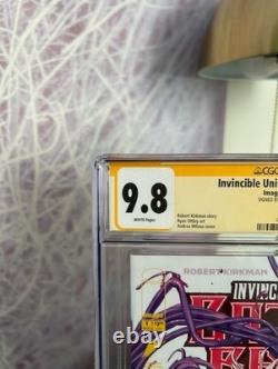 Invincible Universe Battle Beast #1 4ème Tirage CGC 9.8 SS Couverture d'Ottley Milana