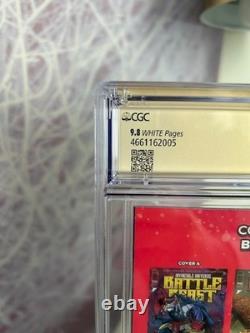 Invincible Universe Battle Beast #1 4ème Tirage CGC 9.8 SS Couverture d'Ottley Milana