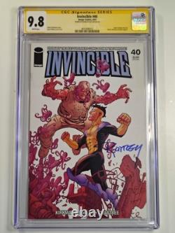 Invincible n°40 (2007) CGC Signature Series 9.8 Ryan Ottley