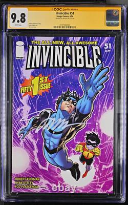 Invincible n° 51 CGC 9.8 Signature Series signé par Jim Lee 2008 4747566003