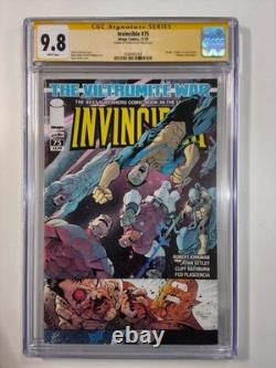 Invincible n° 75 CGC Signature Series 9.8 signé par Ryan Ottley