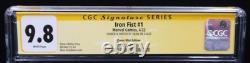 Iron Fist #1 Bande dessinée Marvel signée Artiste Série de signatures CGC 9.8 D13111