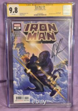 Iron-Man #20 CGC Signature Series SIGNÉ par Alex Ross 9.8 NM/M Iron Man #645