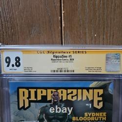 Isom #2 Couverture B & Rippazine #1 Ensemble CGC Signature Series 9.8 Expédition Gratuite