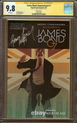 James Bond Hammerhead #1 Couverture Variante CGC 9.8 Série Signature GEORGE LAZENBY