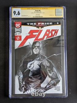 Jim Mehsling La couverture croquis de The Flash ! CGC Signature Series 9.6 ! Unique en son genre