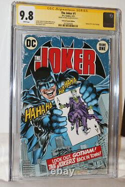 Joker #1 2021 Cgc 9.8 Série Signature Batman #251 Variante D'hommage Par Neal Adams
