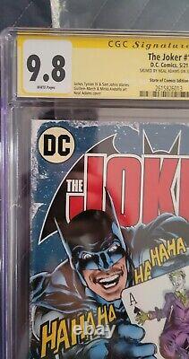 Joker #1 Neal Adams Exclusif CGC 9.8 Série Signature Comic