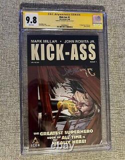 Kick-ass 1 Cgc 9.8 Série De Signatures John Romita Jr