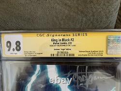 King In Black 2 Série De Signatures Cgc 9.8 Kirkham Virgin Cover