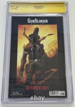 King Spawn #1 ? CGC 9.8 ? Série de signatures signée par Donny Cates et Philip Tan