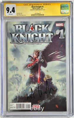 Kit Harington Autographié CGC Signature Series Noté 9.4 Marvel Black Knight #1