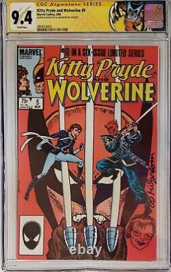 Kitty Pryde et Wolverine 1-6 CGC Signature Series Tous les 6 remarqués par Al Milgrom