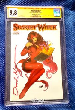 LA SORCIÈRE ROUGE n° 1 (3/23) Couverture variante de Nakayama CGC SIGNATURE SERIES 9.8